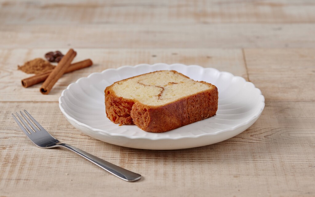 A photo of a slice of Heather&rsquo;s Kitchen Coffee Cake