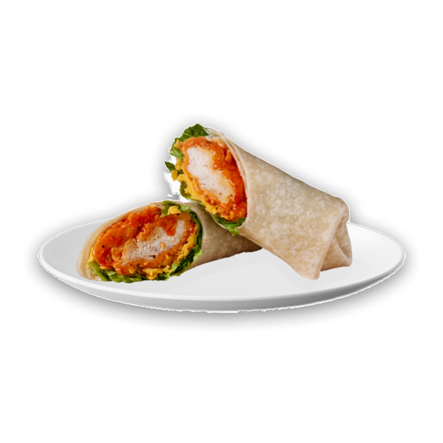 A photo of a wrap